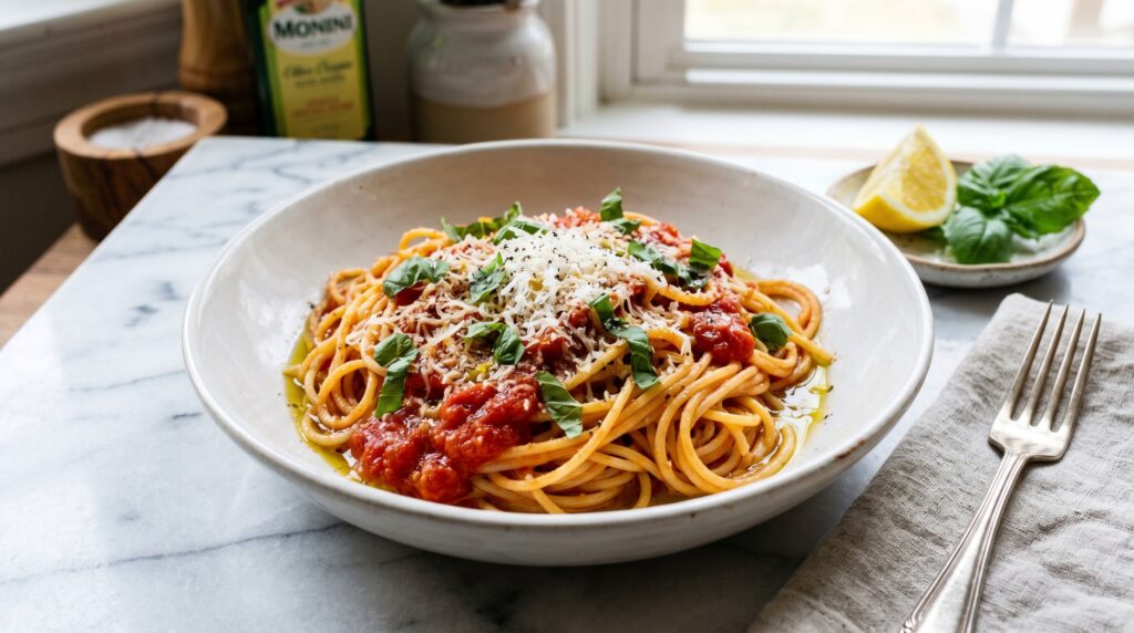 Pasta al Pomodoro (Quick Tomato Pasta)