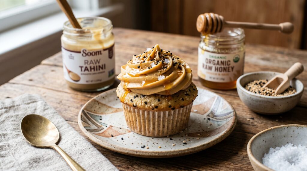 Tahini and Honey Frosting