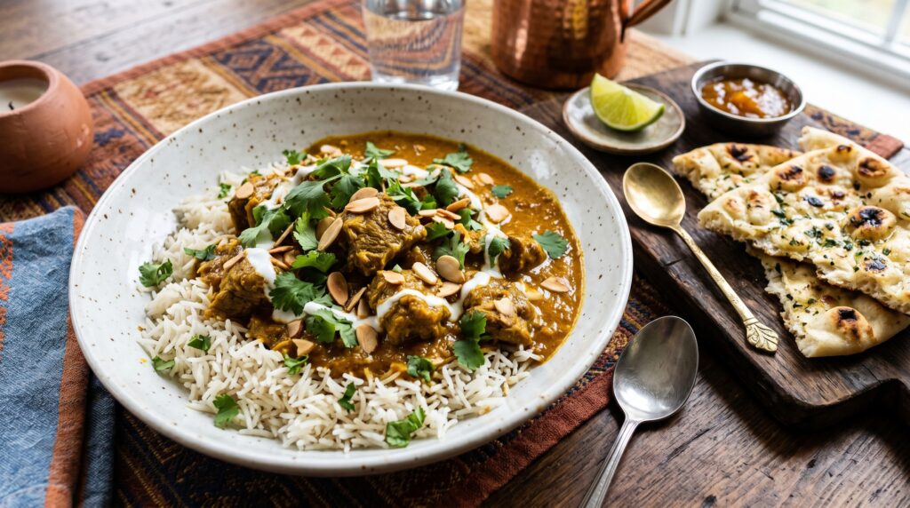 Quick Lamb Curry