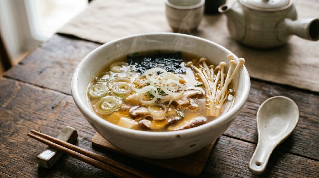 Miso Mushroom Soup