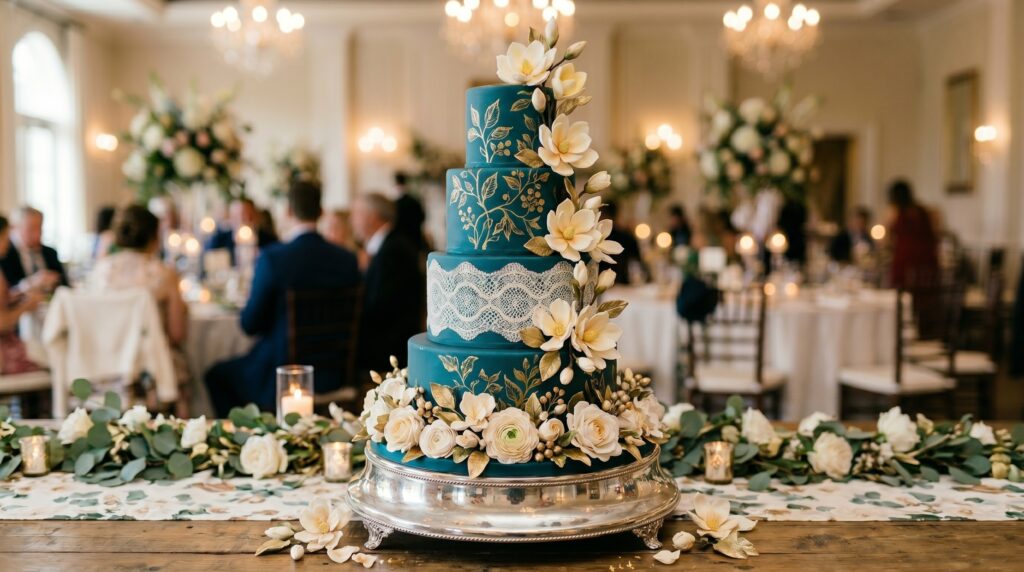 Fondant Sculpted Celebration Cake