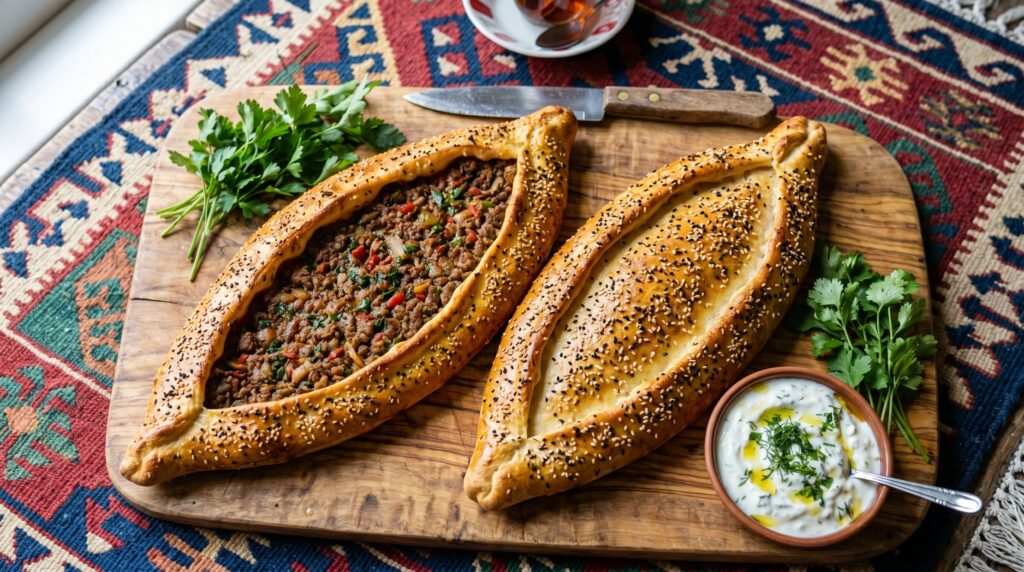 Turkish Pide (Flatbread)