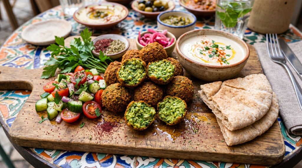 Falafel with Tahini Sauce