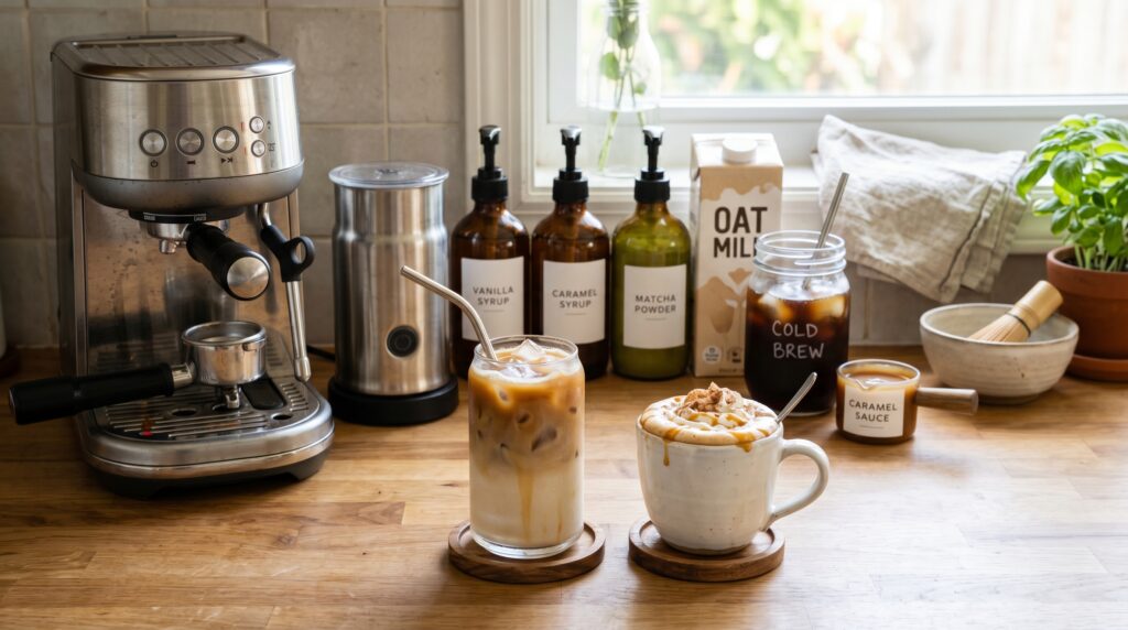 Making Starbucks-Inspired Drinks at Home
