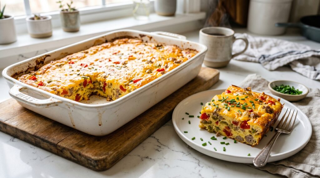 Rotel Breakfast Casserole