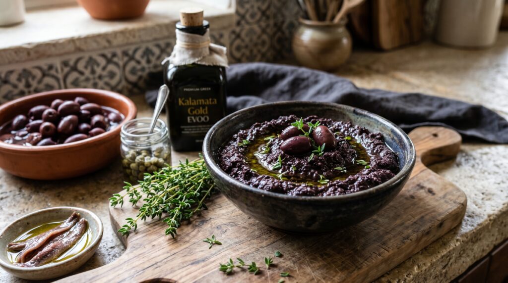 Black Olive Tapenade Pesto
