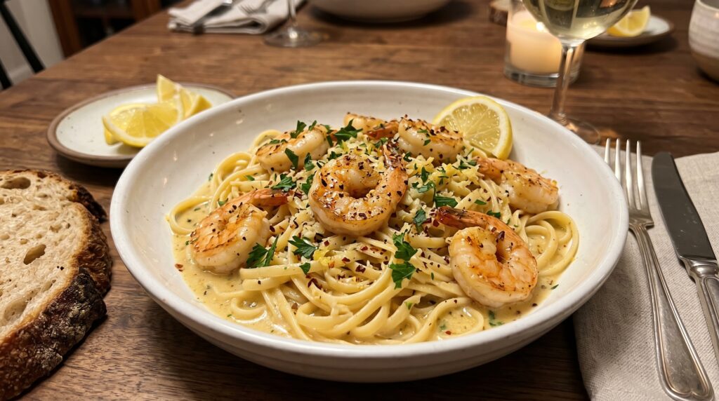 Creamy Garlic Butter Shrimp