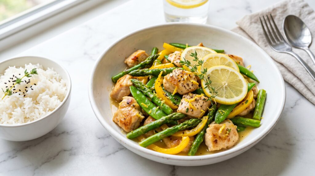 Lemon Chicken Stir Fry