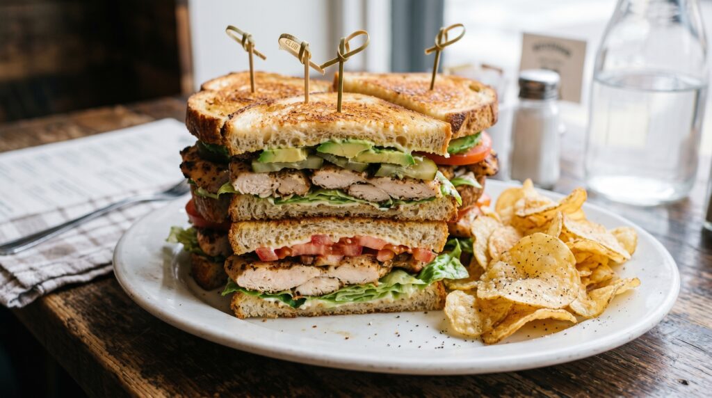 The Ultimate Chicken Club Sandwich