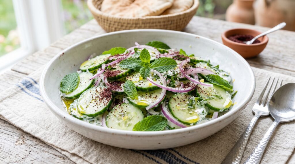 Cucumber and Mint Salad