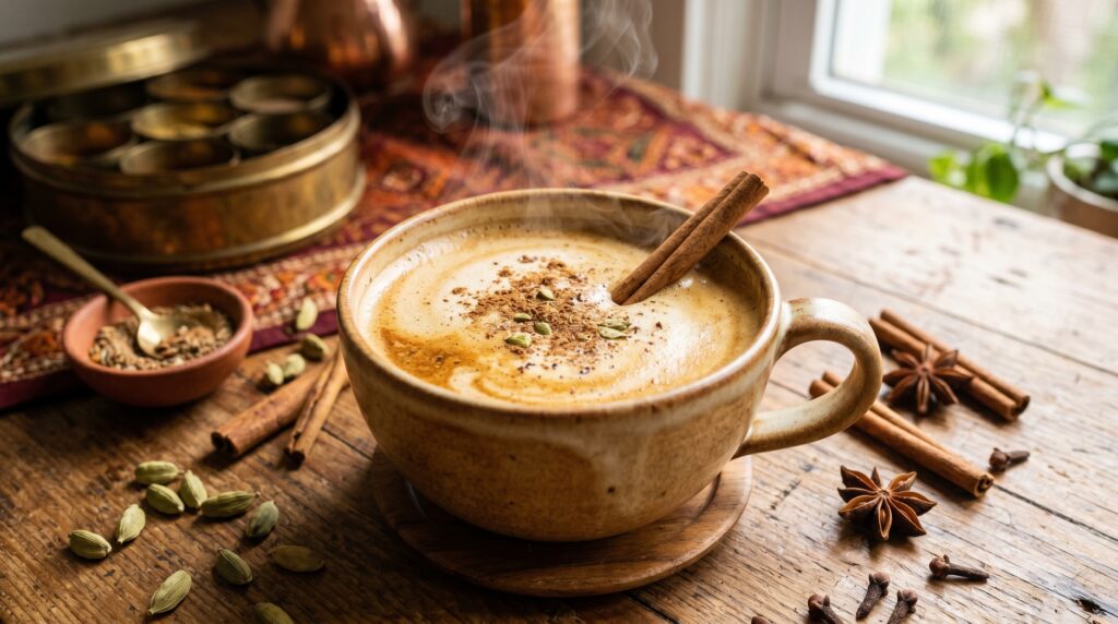 Masala Chai Coffee (Dirty Chai)