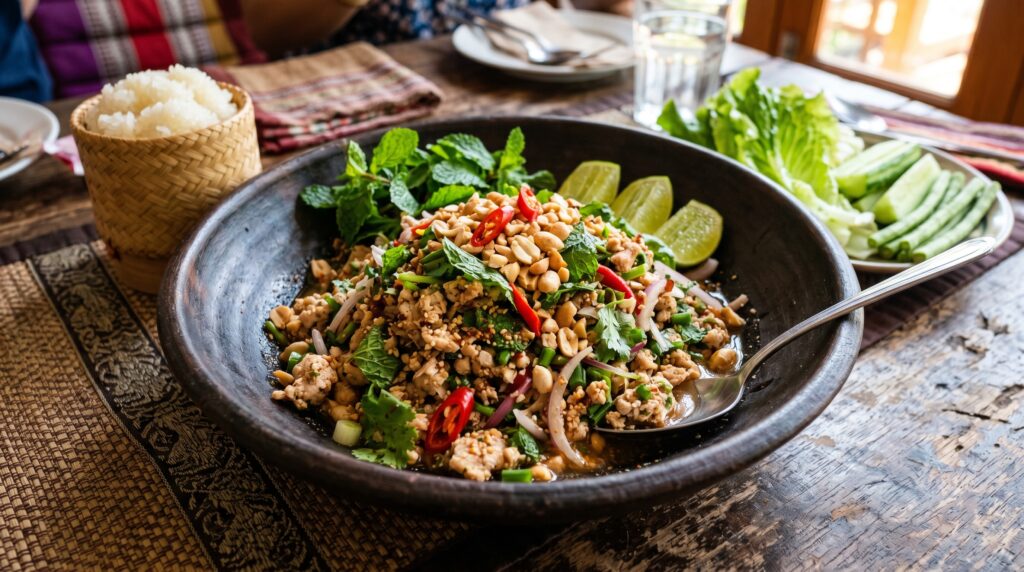 Thai Chicken Larb Salad