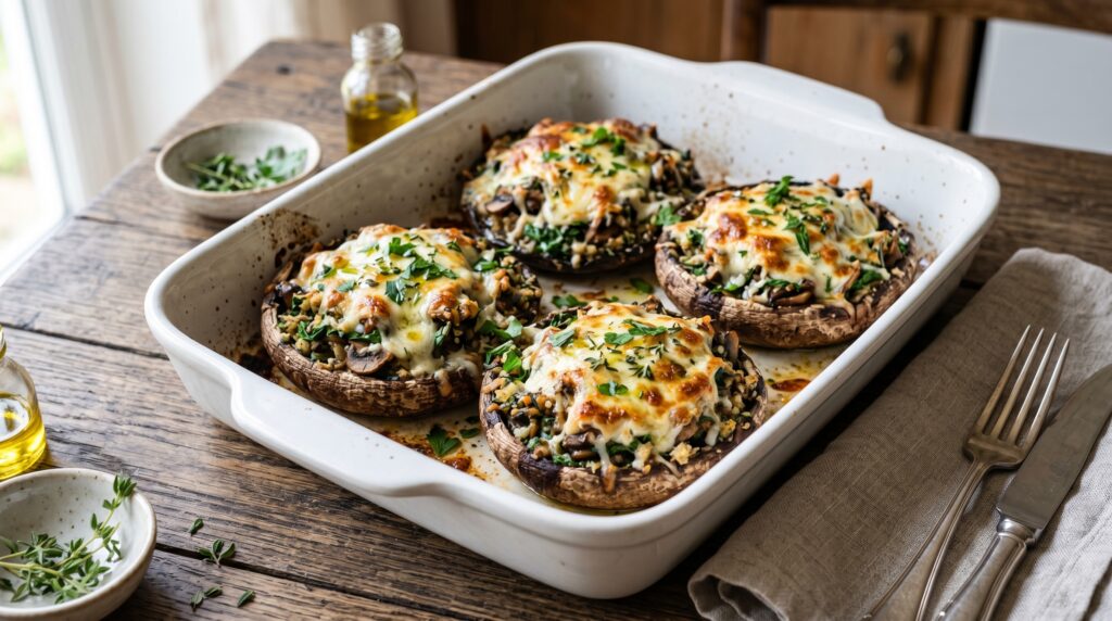 Stuffed Portobello Mushrooms