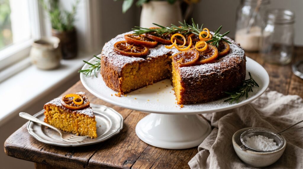 Almond and Orange Flourless Cake