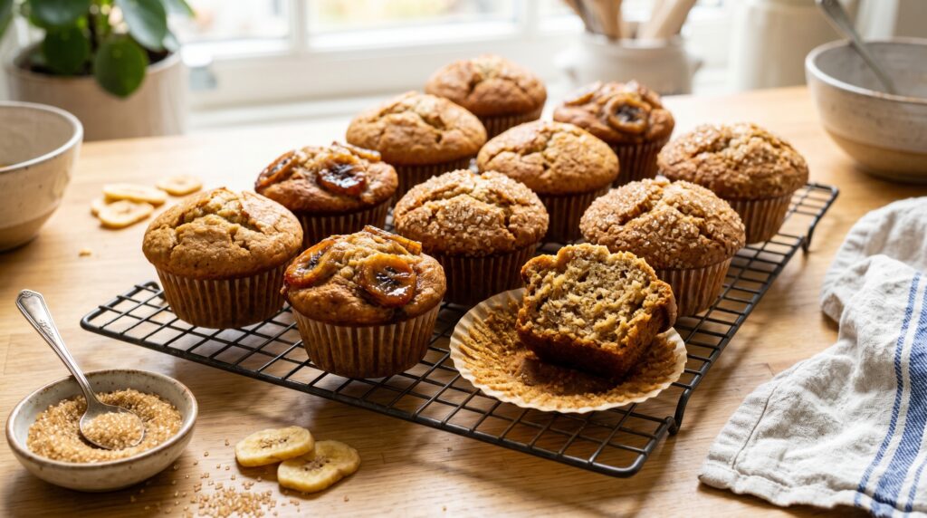 Banana Bread Muffins