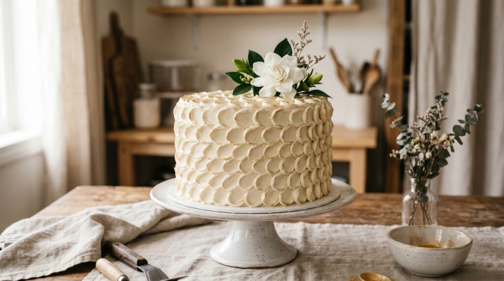 Textured Petal Cake
