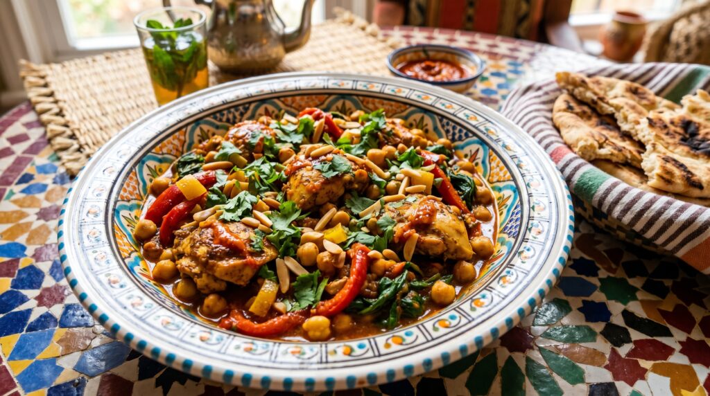 Moroccan-Spiced Chicken Stir Fry
