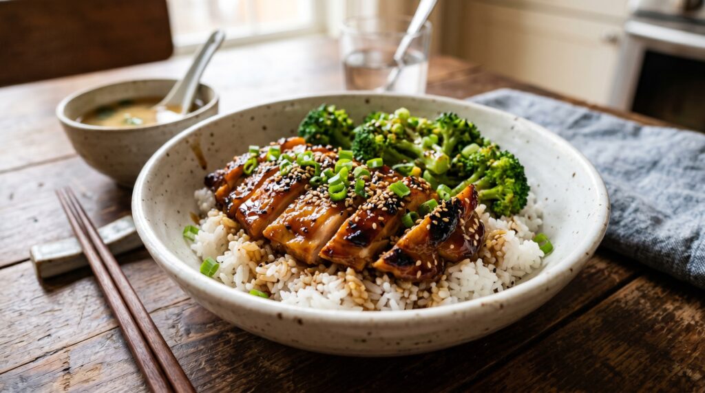 Teriyaki Chicken with Rice