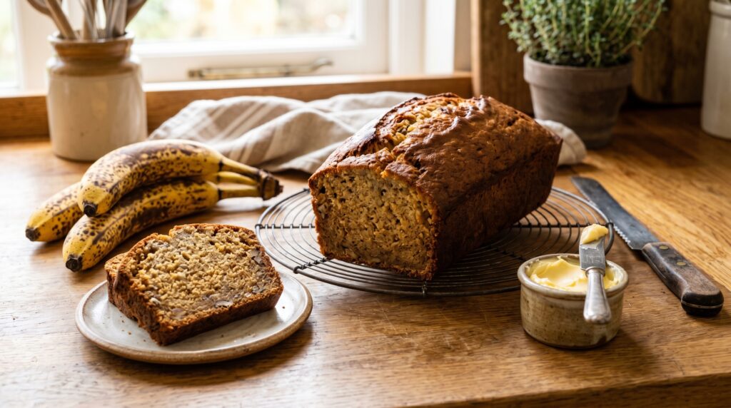 Banana Bread (Classic, Moist)