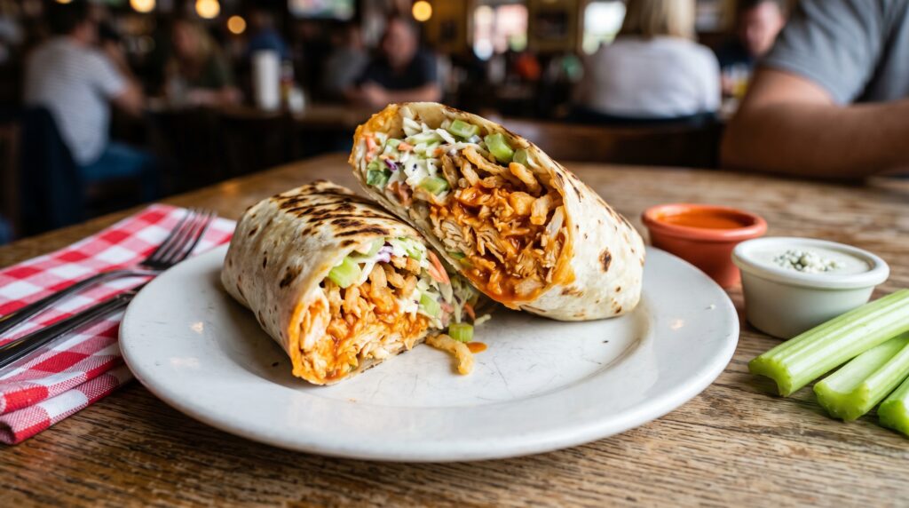 Buffalo Chicken Burrito