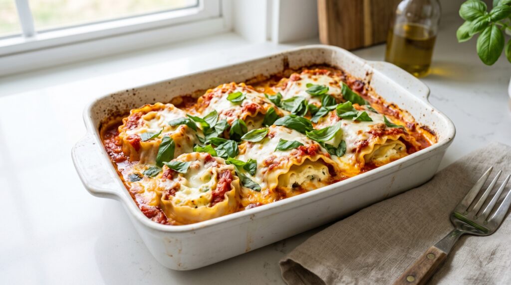 Five-Ingredient Ricotta Roll Ups