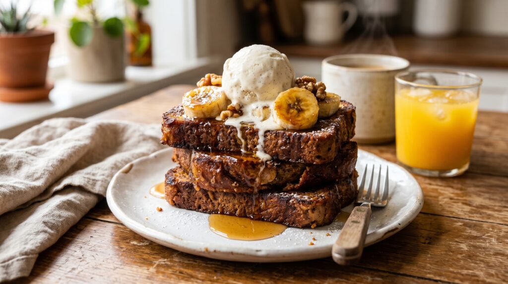 Banana Bread French Toast