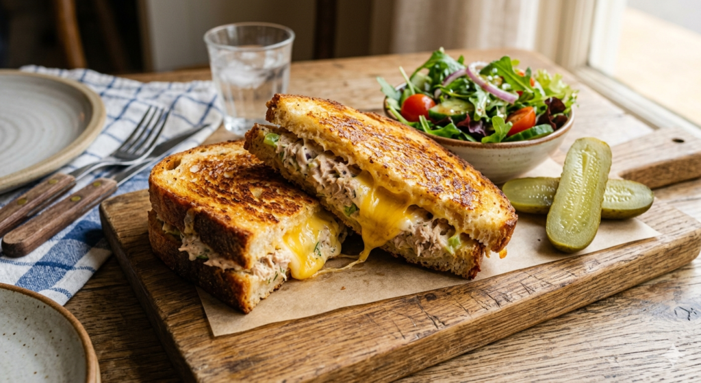 Tuna Melt Sandwich