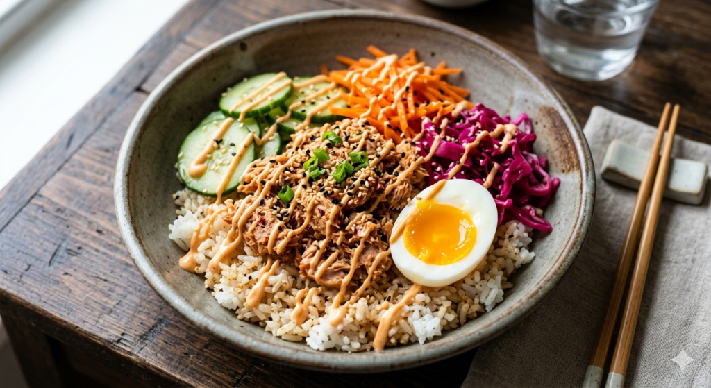 Spicy Tuna Rice Bowl
