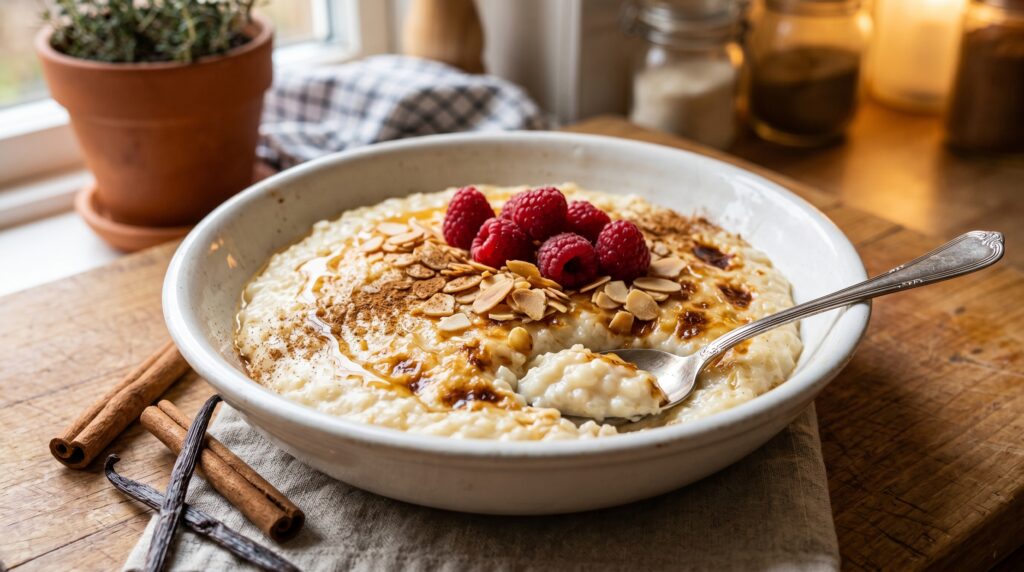 Slow Cooker Rice Pudding