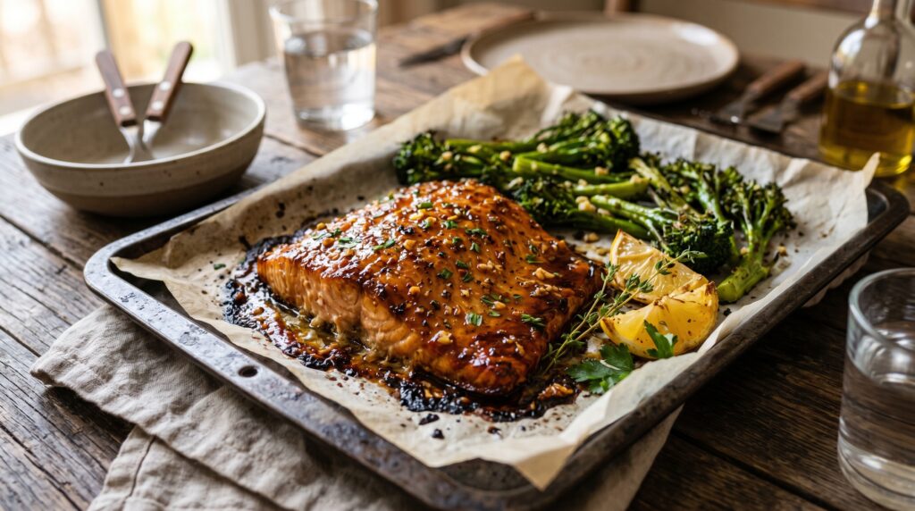 Honey Garlic Salmon