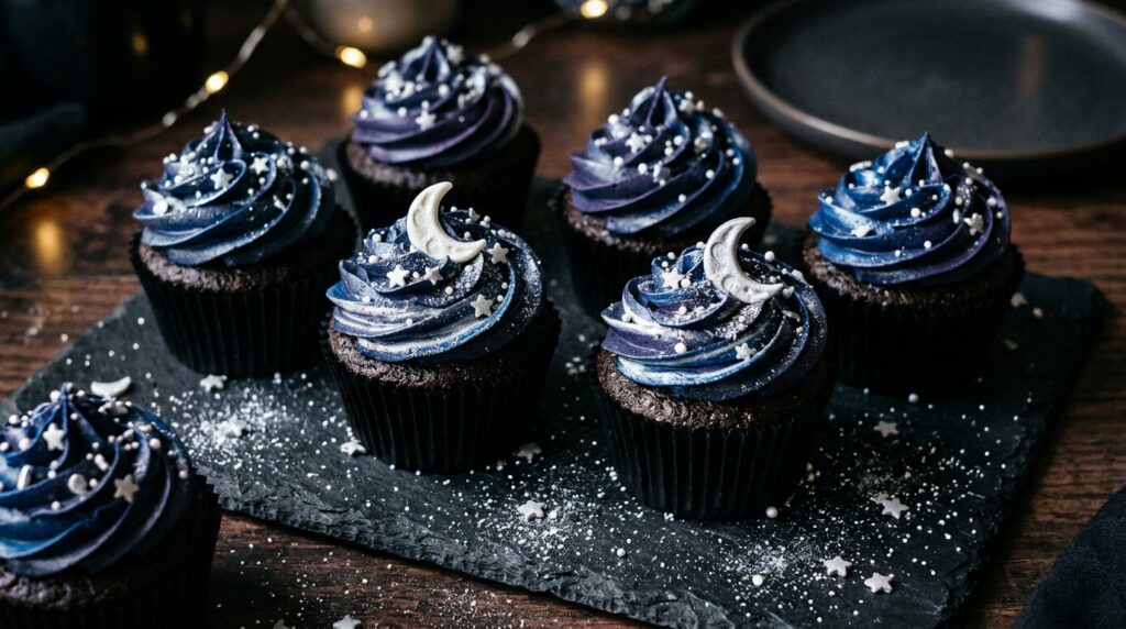 Galaxy Space Cupcakes