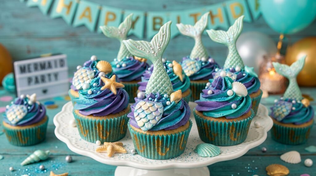 Mermaid Cupcakes