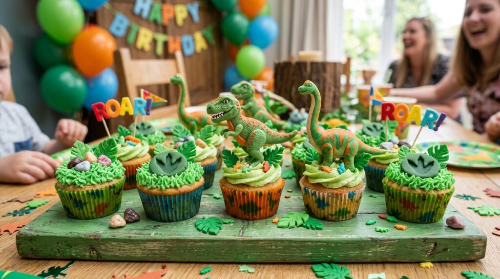 Dinosaur Cupcakes