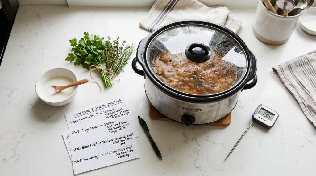 Slow Cooker Tips and Troubleshooting