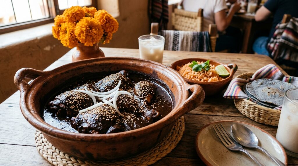 Mole Negro with Chicken