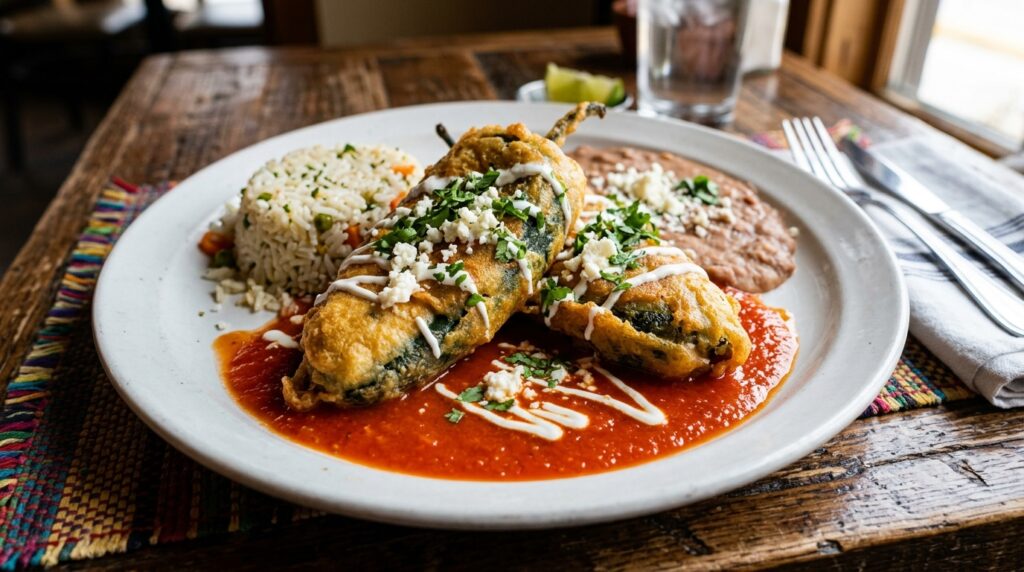 Chile Relleno with Cheese