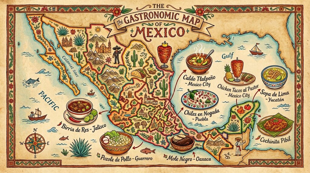 Regional Guide to Mexican Cuisine
