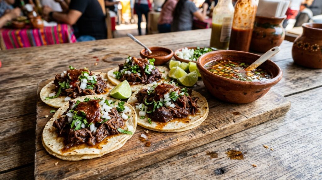 Tacos de Barbacoa de Res (Beef Barbacoa Tacos)