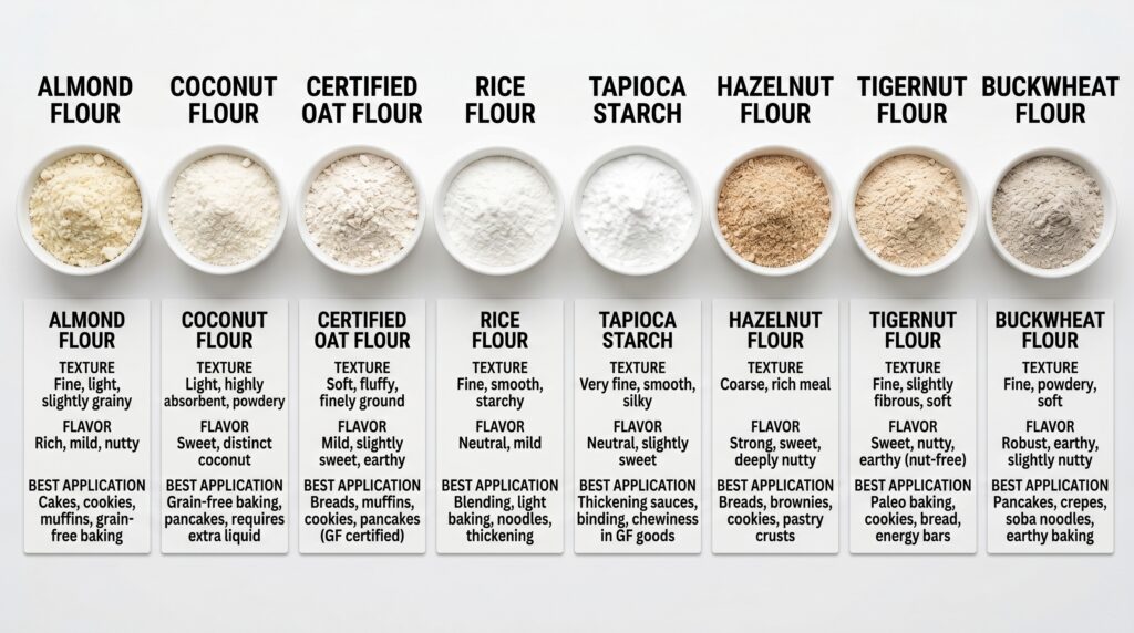 Gluten Free Flour Substitution Guide