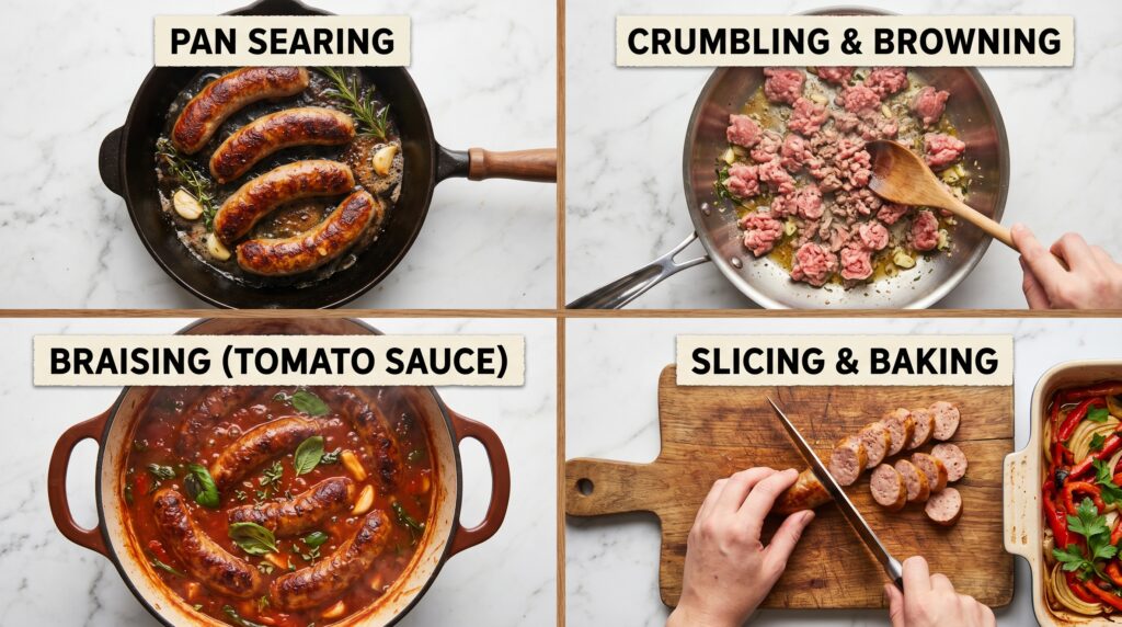 Essential Italian Sausage Cooking Techniques