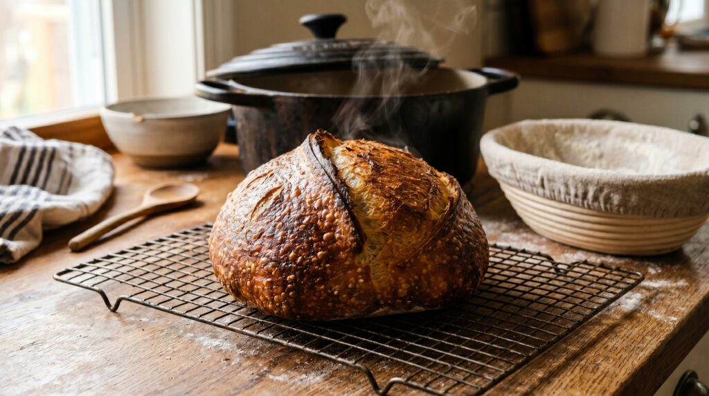 No-Knead Artisan Bread