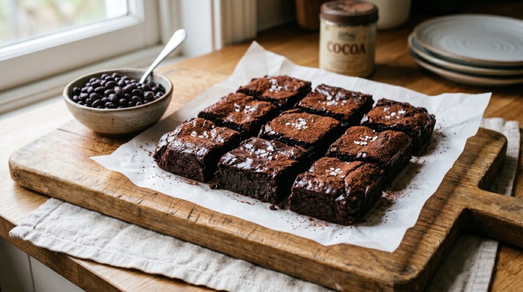Fudgy Black Bean Brownies
