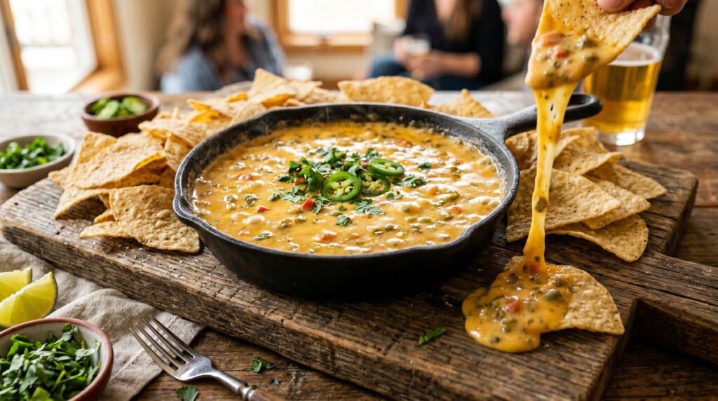 Classic Rotel Queso Dip (Velveeta Dip)