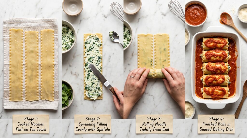 Essential Technique: The Perfect Lasagna Roll Up