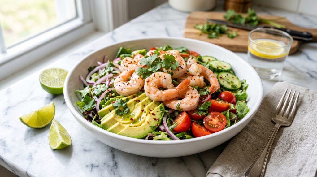 Classic Shrimp and Avocado Salad