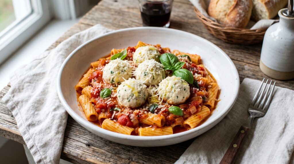 Ricotta Meatballs