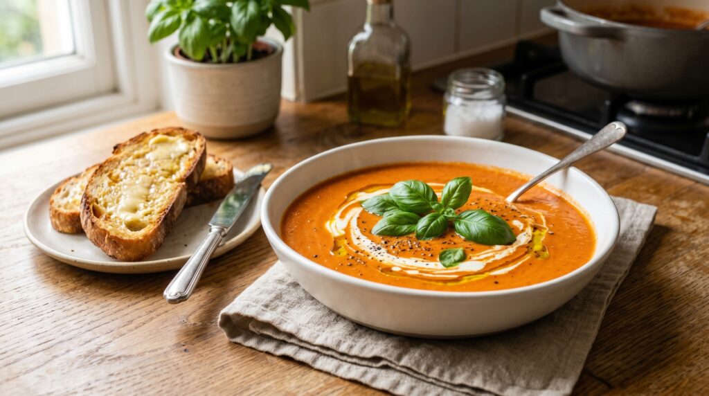 Creamy Tomato Basil Soup