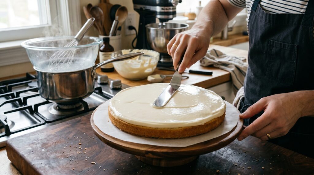Swiss Meringue Buttercream (SMBC)