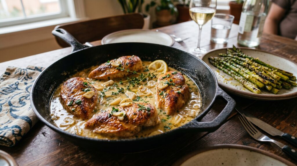 Creamy Garlic Butter Chicken