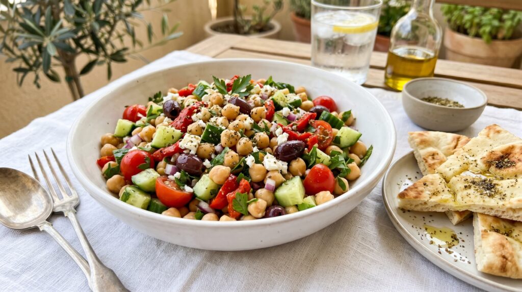 Mediterranean Chickpea Salad